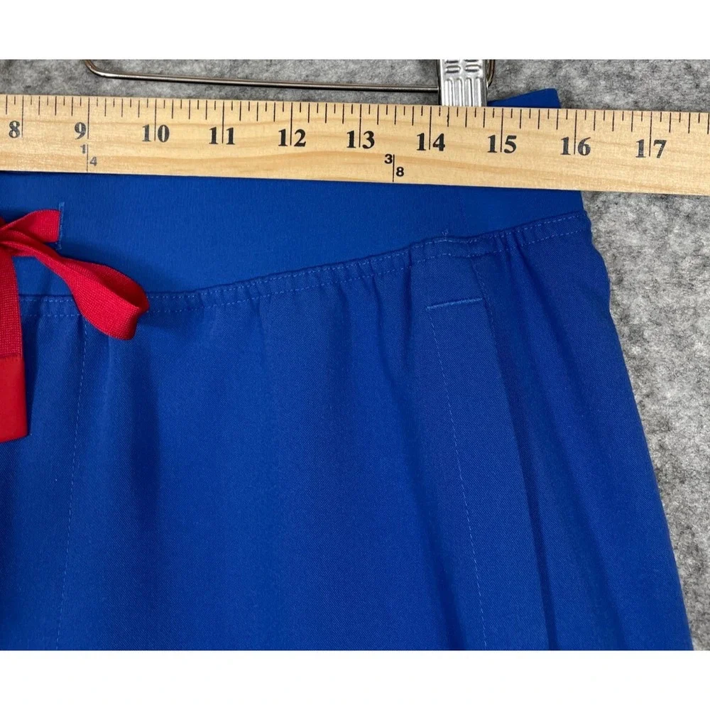 Figs Weston Jogger Scrub Pants Winning Blue Large New